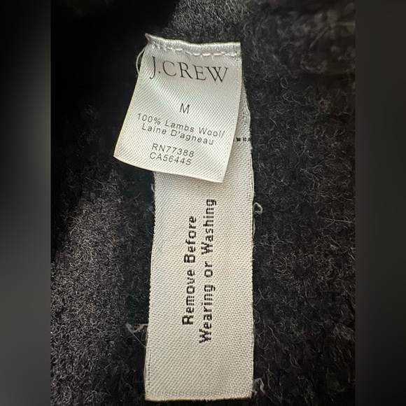 J. Crew Dark Gray Rollneck Sweater - Picture 8 of 8